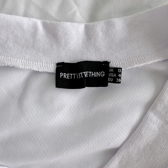 PrettyLittleThing skirt and crop top set - Picture 3 of 3